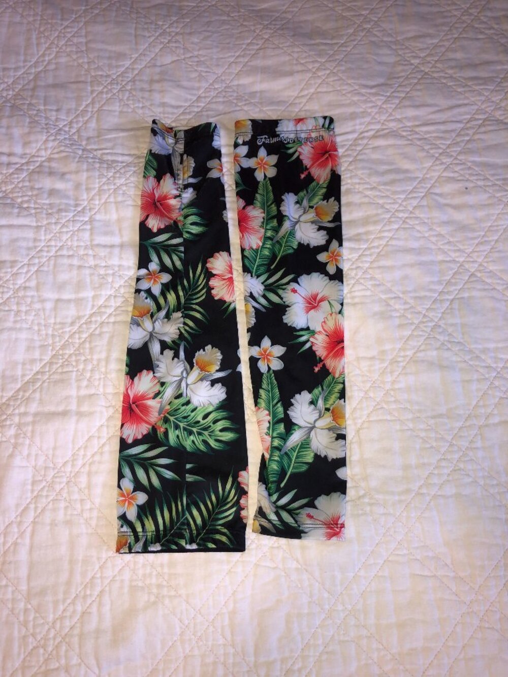 Floral Farmer’s Defense Arm Sleeves, Size L-XL